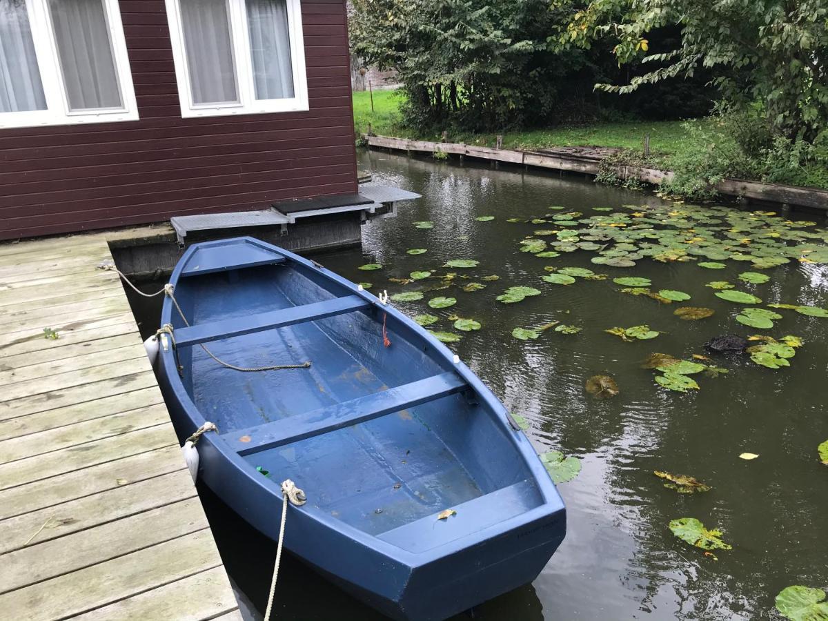 Villa Houseboat Linquenda à Woubrugge Extérieur photo